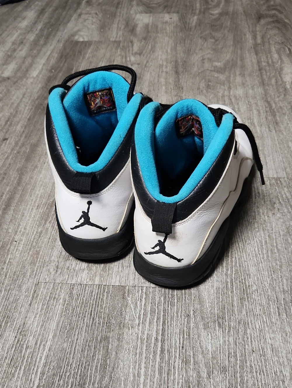 Lot JORDAN 10 Shadow & JORDAN 10 Powder Blue Size 13